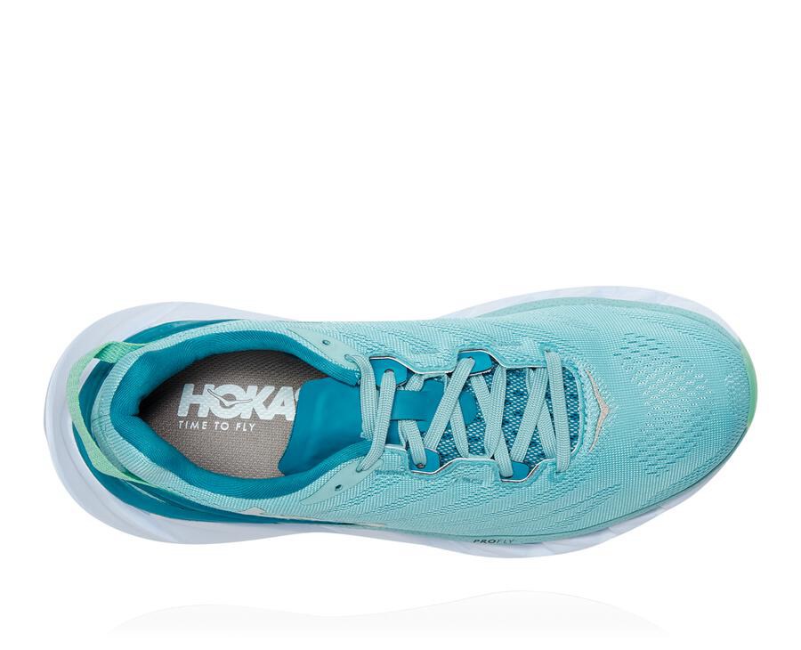 Hoka One One ランニングシューズ レディース 青 - Elevon 2 - IY8053179